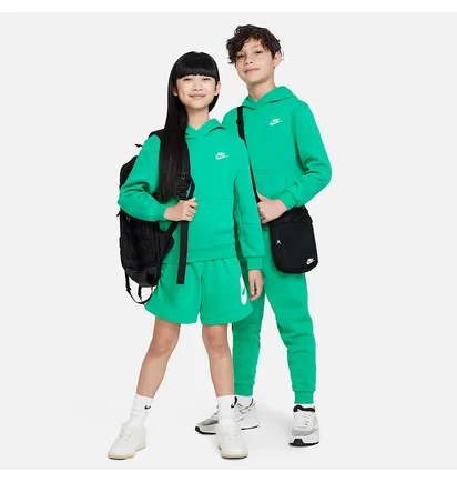 Кофта детская Nike Club Flc Hdi Green FD3000-324