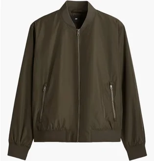 Бомбер мужской H&M Regular Fit Olive 1293696002