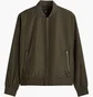 Бомбер мужской H&M Regular Fit Olive 1293696002