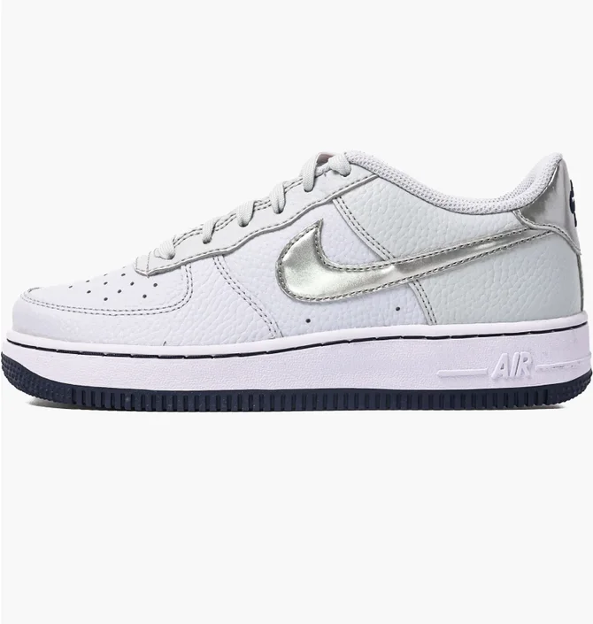 Кроссовки детские Nike Air Force 1 Gs Pure Platinum Grey Ct3839-004