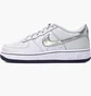 Кроссовки детские Nike Air Force 1 Gs Pure Platinum Grey Ct3839-004