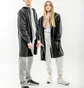 Пальто унісекс Rains Jackets Black 1202-BLACKREFLECTIVE