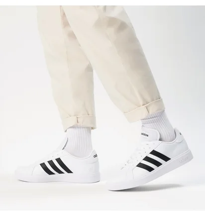 Кроссовки мужские Adidas Grand Court Base 2.0 White GW9250