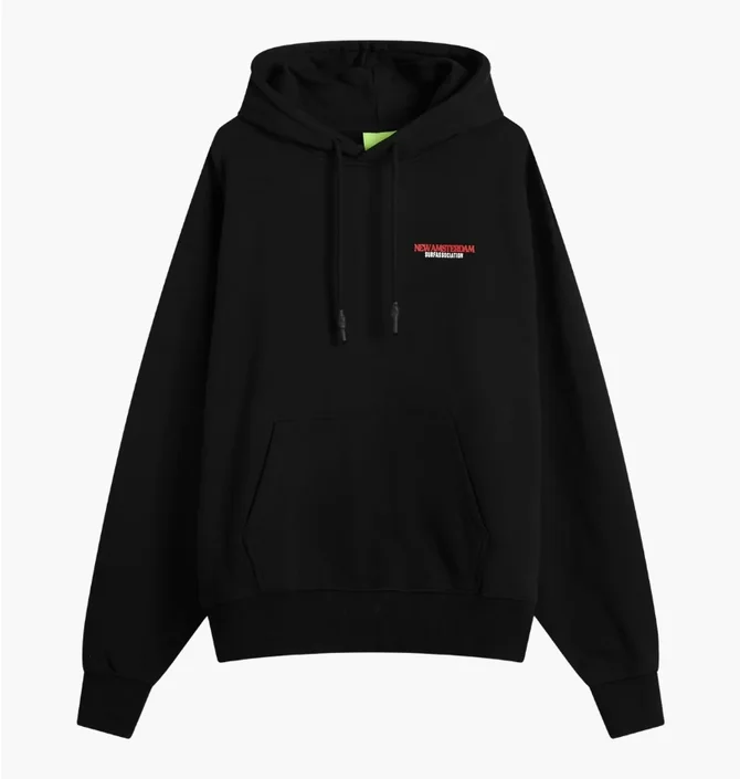 Худи мужское New Amsterdam Surf Association Black 2501170001