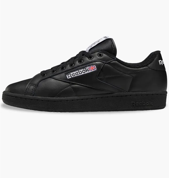Кроссовки унисекс Reebok Club C Grounds Shoes Black Gy8788