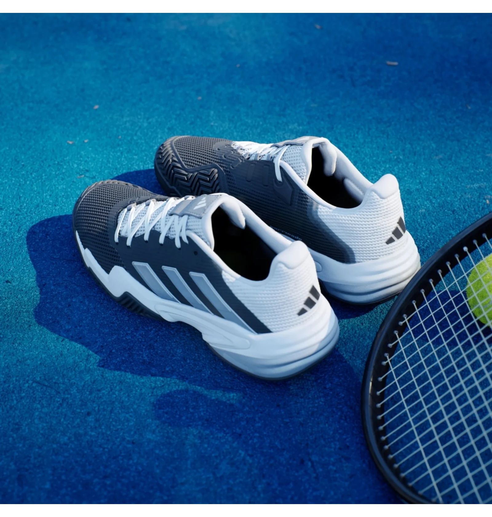 ᐉ Кросівки чоловічі Adidas Barricade 13 Tennis Shoes Black/White