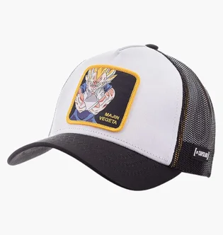 Кепка унисекс Capslab By Freegun Dragon Ball White/Black CL-DBZ2-1-MV4