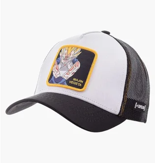 Кепка унисекс Capslab By Freegun Dragon Ball White/Black CL-DBZ2-1-MV4