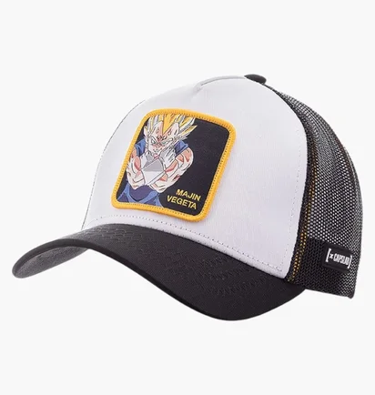 Кепка унисекс Capslab By Freegun Dragon Ball White/Black CL-DBZ2-1-MV4