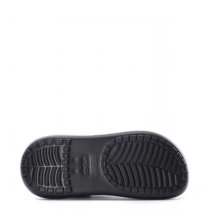 Тапочки женские CROCS Classic Crush Clog Black 207521-001