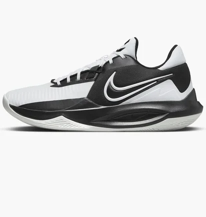 Кроссовки унисекс Nike Precision 6 White/Black DD9535-007