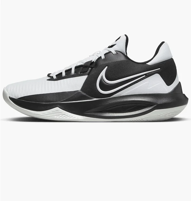 Кроссовки унисекс Nike Precision 6 White/Black DD9535-007