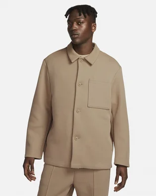 Пальто мужское Nike Sportswear Tech Fleece Reimagined Oversized Shacket Brown FB8167-247
