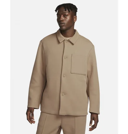 Пальто чоловіче Nike Sportswear Tech Fleece Reimagined Oversized Shacket Brown FB8167-247