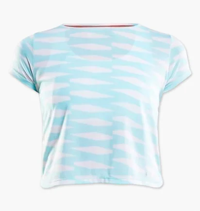 Футболка жіноча Craft Breakaway Light Blue/White 1906027-120619