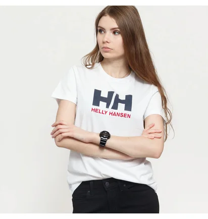 Футболка женская Helly Hansen Logo T-Shirt White 34112-001