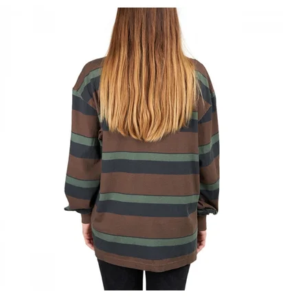 Лонгслів жіночий Han Kjobenhavn Boxy Tee Long Sleeve Brown F-130668