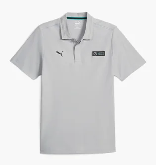 Поло мужское Puma Mercedes-Amg Petronas Grey 621154-02