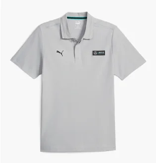 Поло мужское Puma Mercedes-Amg Petronas Grey 621154-02