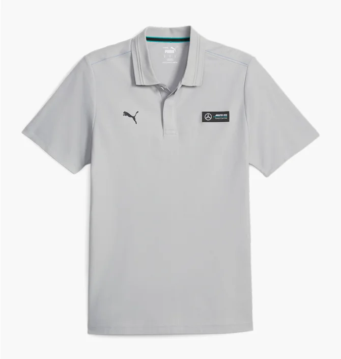 Поло мужское Puma Mercedes-Amg Petronas Grey 621154-02