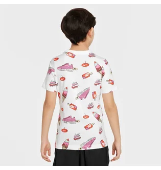 Футболка детская Nike K Nsw Tee Kc2.3 Sole Food White FV5418-100