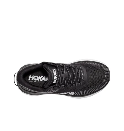 Кроссовки мужские Hoka One Bondi 7 Black 1110518-BWHT