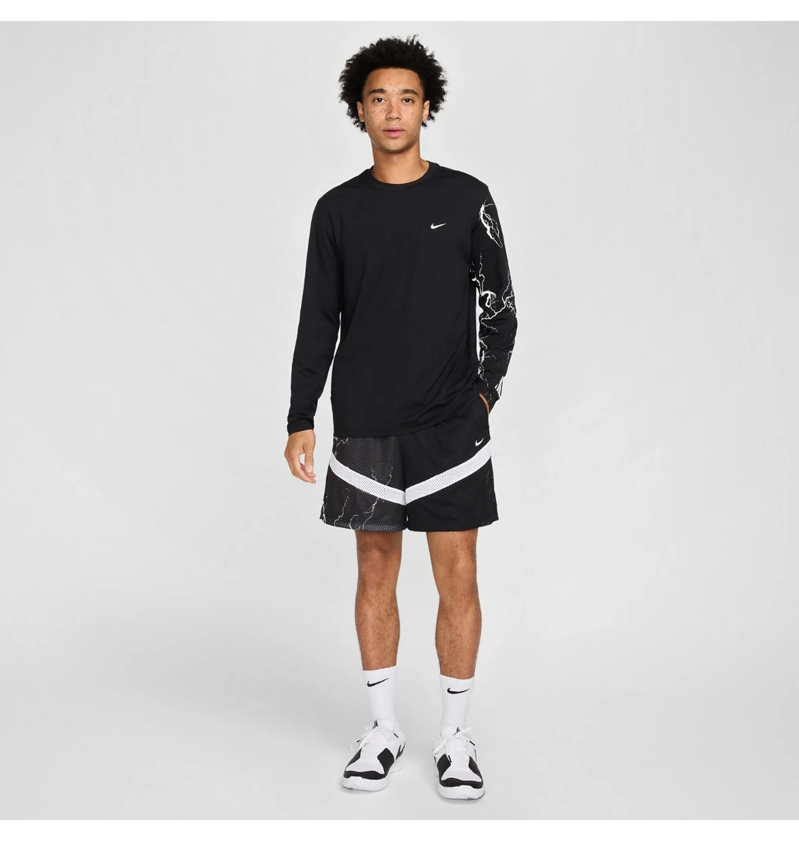 ᐉ Лонгслив мужской Nike Ja Df Uv Icon Black HJ3891-010 - купить в