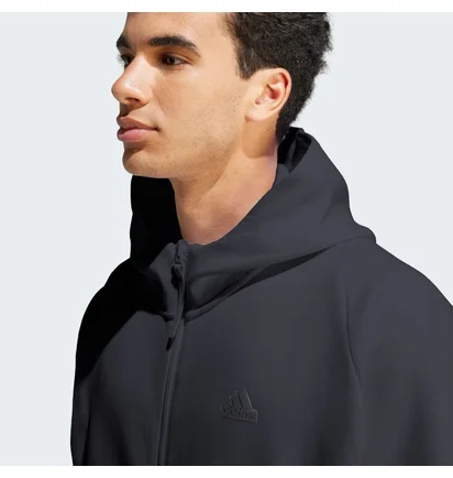Худі чоловіче Adidas Z.N.E. Premium Full-Zip Hooded Black IN5089