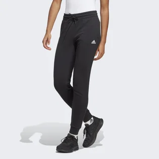 Штани жіночі Adidas Essentials Linear French Terry Cuffed Joggers Black Ic6868