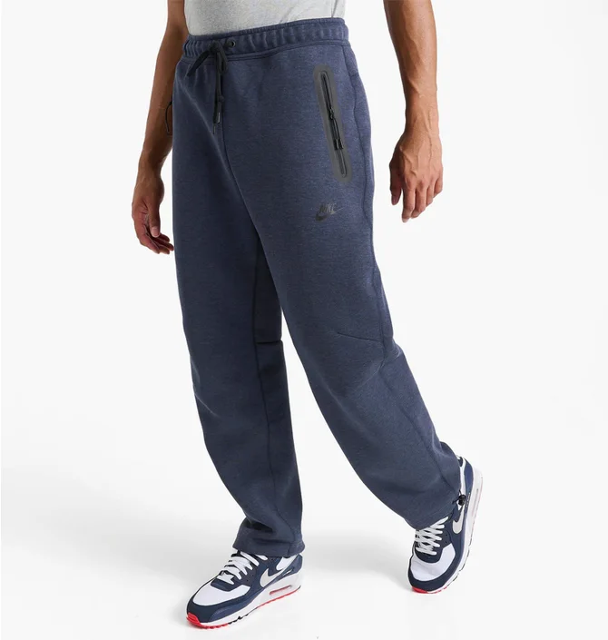 Штаны мужские Nike Sportswear Tech Fleece Open-Hem Sweatpants Blue FB8012-473