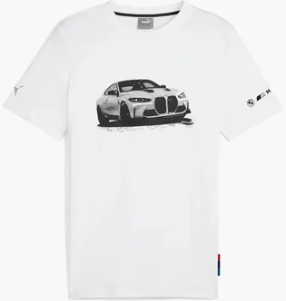 Футболка чоловіча Puma Bmw Essential Graphic Tee White 630633-02