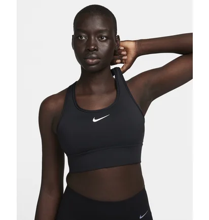 Топ жіночий Nike Swoosh Medium Support Black FN2728-010