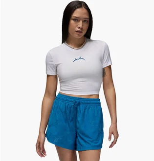 Футболка женская Air Jordan Slim Cropped Graphic T-Shirt White FN5720-100