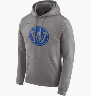 Худи мужское Nike Nba Golden State Warriors Grey CD3230-063