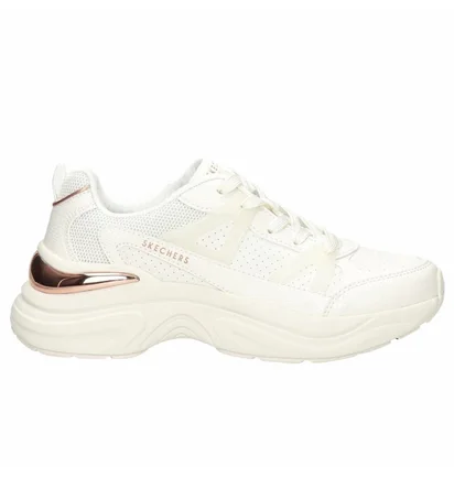 Кроссовки женские Skechers Hazel Faye Beige 177576-WHT
