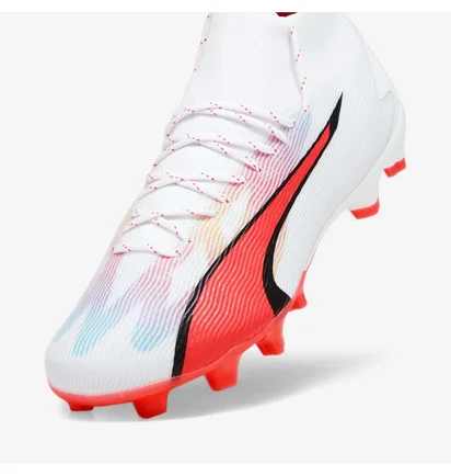 Бутсы мужские Puma Ultra Pro Fg/Ag Football Boots White 107422-01