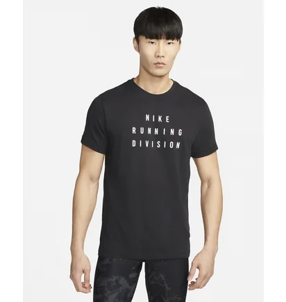 Футболка чоловіча Nike Dri-Fit Run Division Running T-Shirt Black FD0122-010