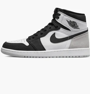 Кроссовки мужские Air Jordan 1 Retro High Og Black/Grey 555088-108