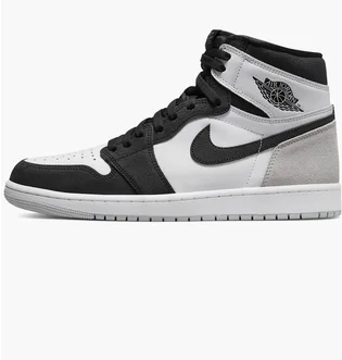 Кроссовки мужские Air Jordan 1 Retro High Og Black/Grey 555088-108