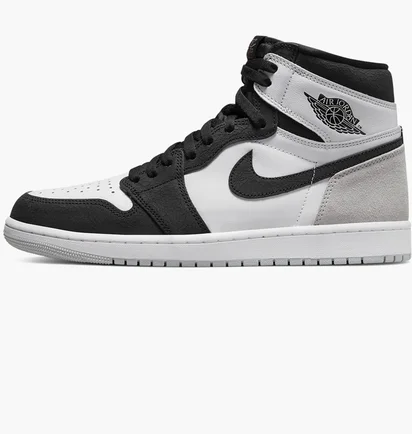 Кроссовки мужские Air Jordan 1 Retro High Og Black/Grey 555088-108