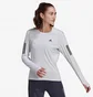 Лонгслив женский Adidas Own The Run Long Sleeve Grey HB9372