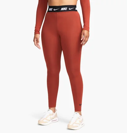 Леггинсы женские Nike Club Hw Lggng Brown DM4651-832