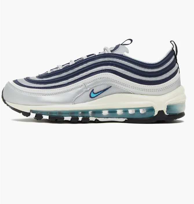 Кросівки жіночі Nike Air Max 97 Grey/Blue Dq9131-001