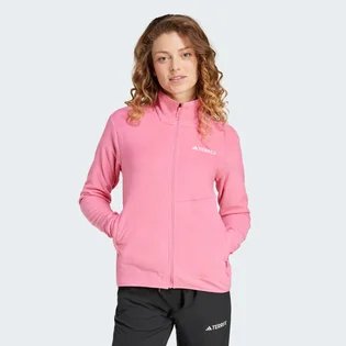Кофта женская Adidas Terrex Multi Full-Zip Fleece Jacket Pink IX7710