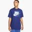 Футболка мужская Nike M Nsw Tee M90 12Mo Futura Blue DZ2997-455