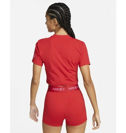 Топ жіночий Nike Pro Dri-Fit Orange Dx0078-657