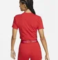 Топ жіночий Nike Pro Dri-Fit Orange Dx0078-657