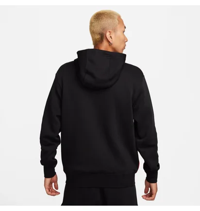 Худи мужское Nike Air Po Hoody Black/Red FV0167-012