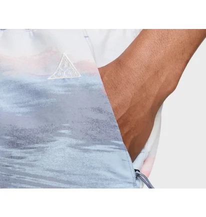 Шорты мужские Nike Acg &Reservoir Goat& All Over Print Shorts White/Violet FQ3062-376