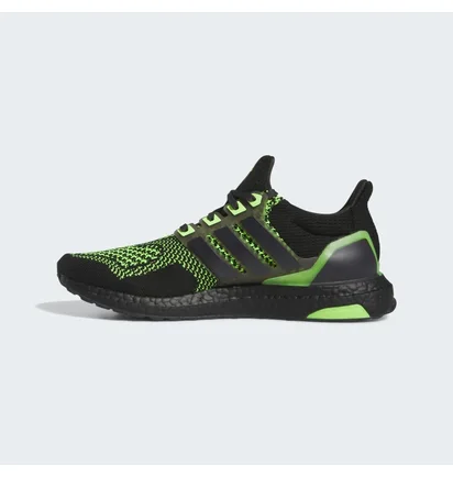 Кроссовки унисекс Adidas Ultraboost 1.0 Black/Green ID9682